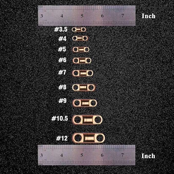 AMYSPORTS High Strength Fishing Bearing Swivels Stainless Fishing Swivel Connectors Copper Barrel Swivels for Saltwater Fishing Freshwater Fishing