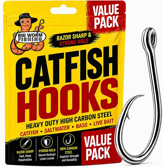 Circle Hooks Saltwater, Fishing Hooks Freshwater, Catfish Rig, Catfish Hooks, Drop Shot Hooks, Catfishing Equipment