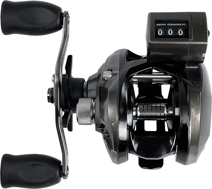 Okuma Convector Low Profile Line Counter Graphite Frame Trolling Reel