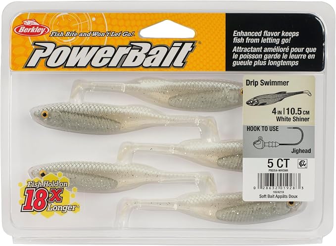 Berkley PowerBait Drip Swimmer Fishing Soft Bait