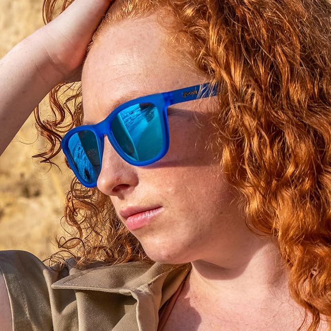 goodr Polarized Sunglasses, Medium Sized (OG), UV400 Protection, No Slip, No Bounce