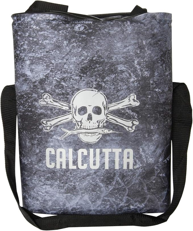 Calcutta Outdoors Pack Fish Cooler 40� x 16� | Mossy Oak Coastal Cloudbank | Insulated Waterproof Fishing Kill Bag | Sweat Proof Design | Nylon Carrying Straps�