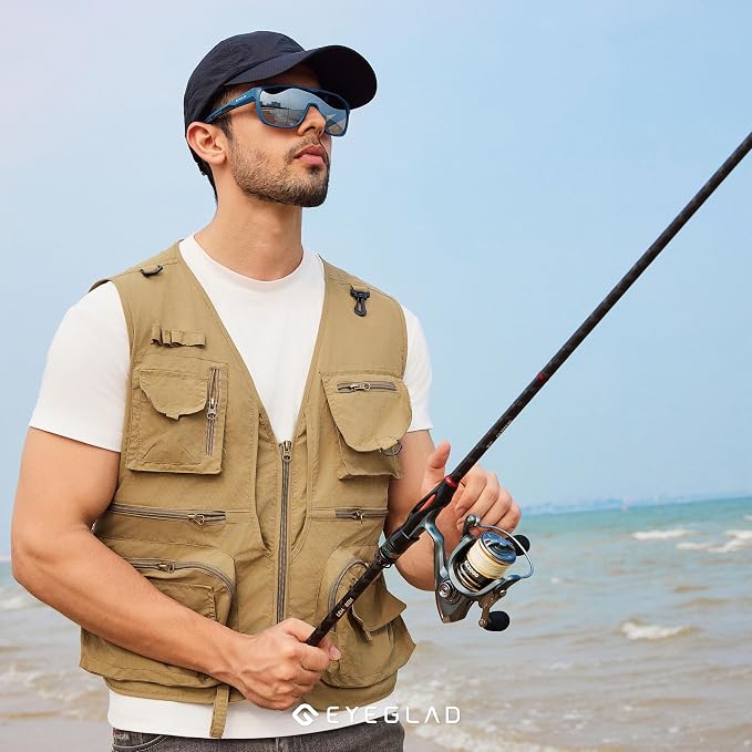 MARS Lifestyle Outdoor Polarized sunglasses UV400 Anti-Seawater Women Men Adult Teenager Running Fishing Sports