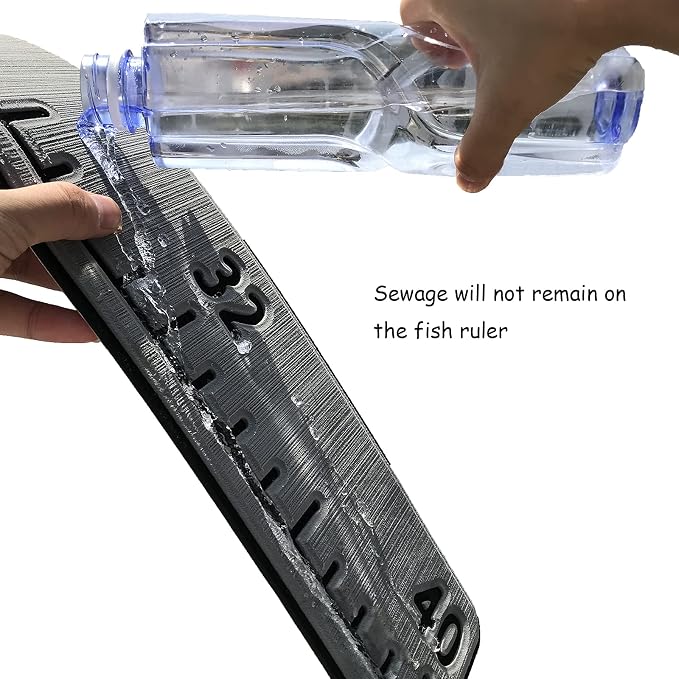 KXKZREN Foam Fish Ruler with Strong Self Adhesive Backing 32" 40" Waterproof Fishing Measuring Tool for Fishing Boats, Bass Boat, Kayak