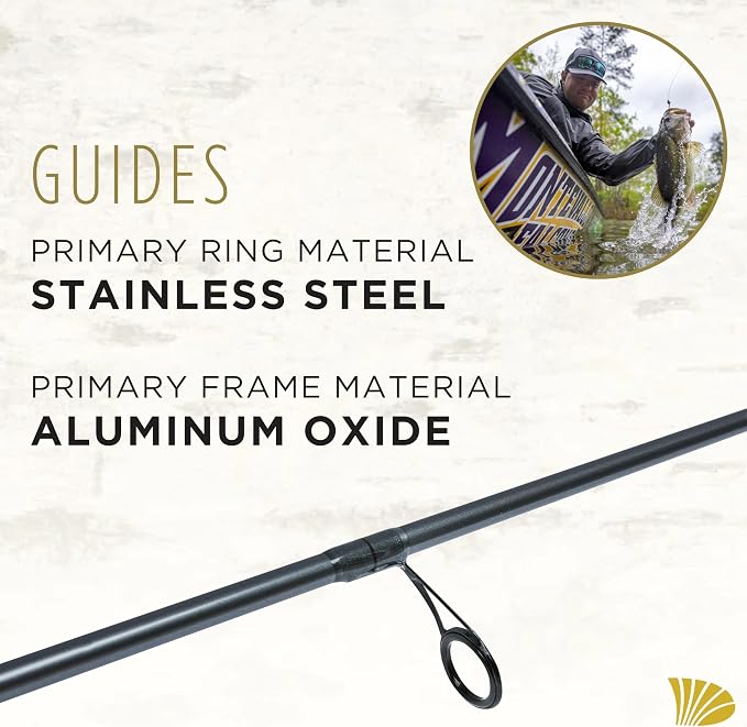 St. Croix Rods Black Bass Spinning Rod, RIS, Premium Quality, Durably Sensitive, High Performing Spinning Rod