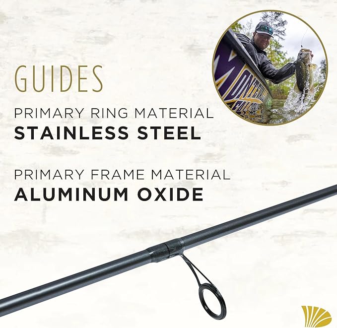 St. Croix Rods Black Bass Spinning Rod, RIS, Premium Quality, Durably Sensitive, High Performing Spinning Rod