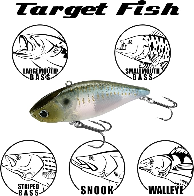 LUCKY CRAFT LV-500DRS ~Deep Rattle Sound~, Fishing Lure, Lipless Crankbait