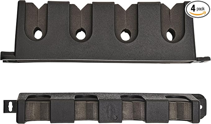 Berkley Horizontal 4 Fishing Rod Rack, Black