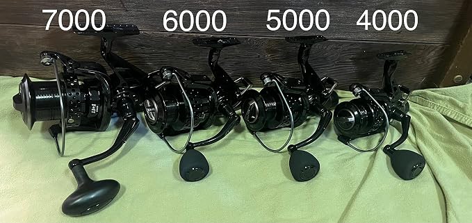 Apex Predator Baitrunner Spinning Reel 4000-7000 Series 46lbs Max Drag