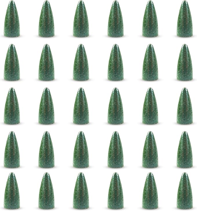 30Pcs Bullet Fishing Worm Slip Sinkers Weights - Texas Rig and Carolina Rig Weights for Bass Fishing Size 1/2oz 3/8oz 1/4oz 3/16oz 1/8oz 1/16oz