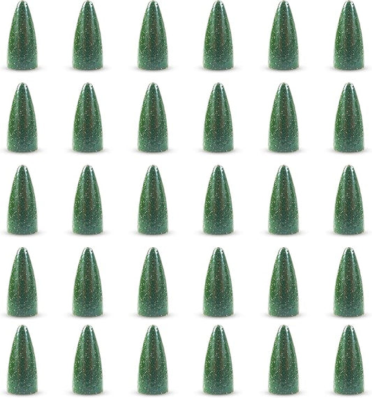 30Pcs Bullet Fishing Worm Slip Sinkers Weights - Texas Rig and Carolina Rig Weights for Bass Fishing Size 1/2oz 3/8oz 1/4oz 3/16oz 1/8oz 1/16oz