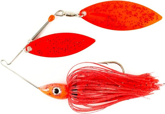Nichols Lures Pulsator Metal Flake Double Willow Spinnerbait