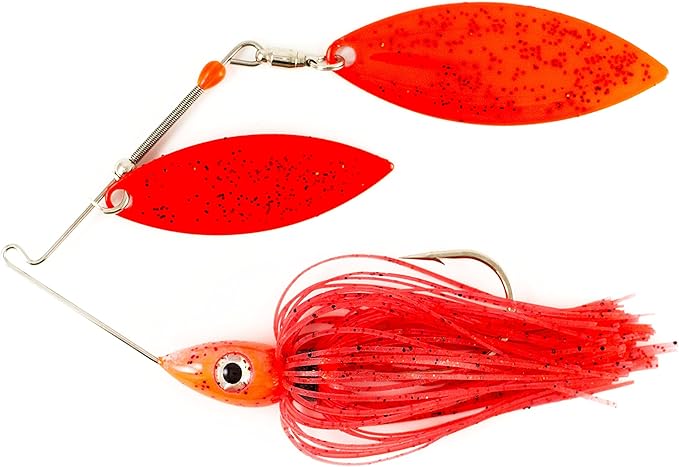 Nichols Lures Pulsator Metal Flake Double Willow Spinnerbait