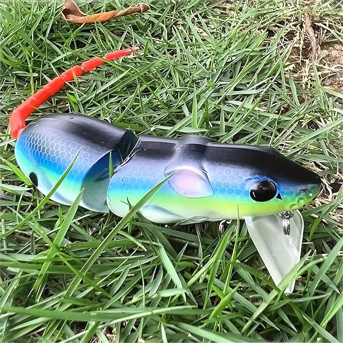3Pcs Premium Topwater Mouse Fishing Lures - Realistic Bionic Rat Bait for Bass, Trout, Catfish, Pike, Perch - Freshwater & Saltwater Angling