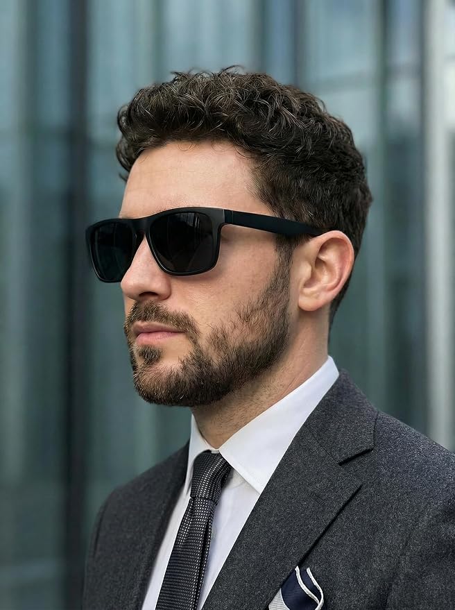 MEETSUN Polarized Sunglasses For Men Women UV Protection Square Frame Sport Fishing Driving Sunglasses