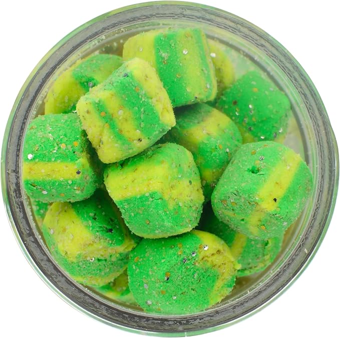 Berkley PowerBait Power Nuggets Fishing Dough Bait, Assorted Colors, Scent Dispersion Technology, Irresistible Scent and Flavor, Moldable and Easy to Use