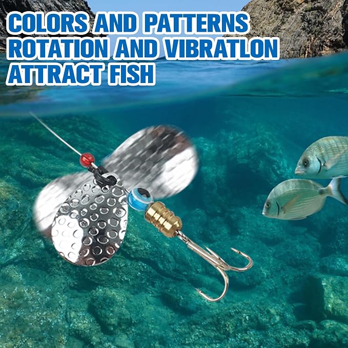 Walleye Rig Making Kit DIY Fishing Lure Spinner Making Kit Supplies Parts Crawler Harness Live Bait Rigs Colorado Blades Pompano Floats Clevis Beads Tackle Fishing
