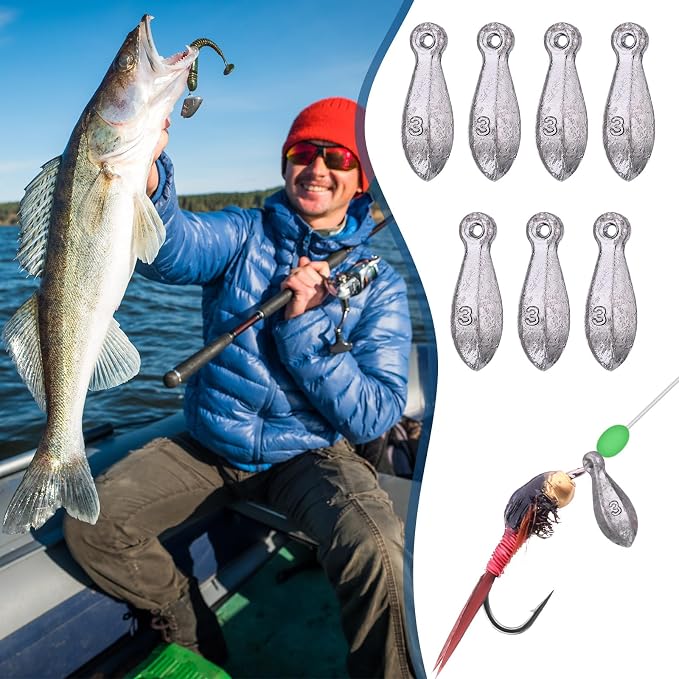 36 Pcs Bank Sinkers Fishing Weights Sinkers Weights for Surf Ocean Saltwater Freshwater Surf Bass Catfishing Fishing Casting Gear Tackle