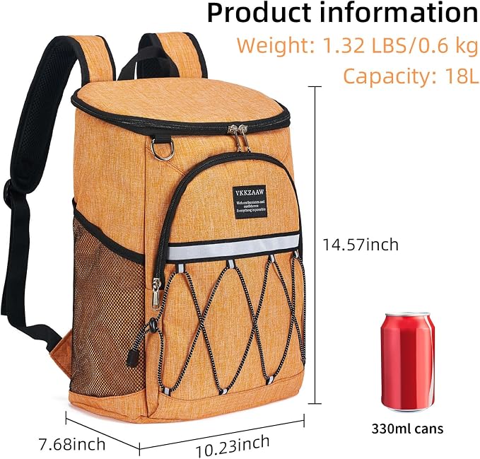 Backpack Cooler Backpack 26 Cans Insulated Leak Proof for Women Men Beach Camping Picnic Fishing Hiking Lunch Backpack Waterproof Cooler
