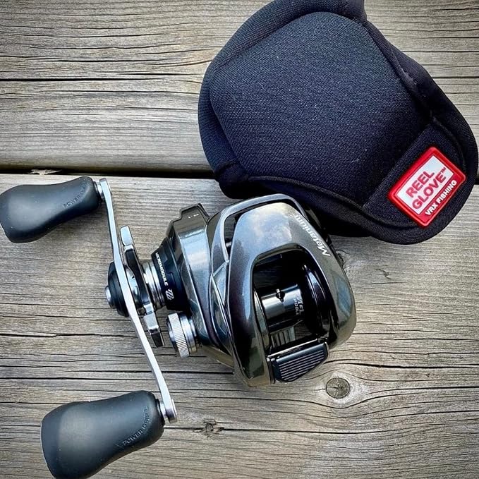 Rod Glove Authentic Casting Reel Cover (3 Pack) for Bass Fishing, Walleye Fishing Used by The Pros Like Gerald Swindle