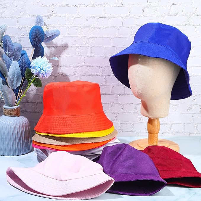 Haysandy Bulk Bucket Hats for Summer Camps Sun Protection Quick Dry Fishing Hats for Teams and Group Events