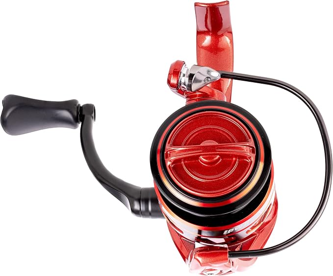 Lew’s KVD Elite Spinning Fishing Reel, Size 300, 6.2:1 Gear Ratio, 6+1 Bearings, Shallow Spool