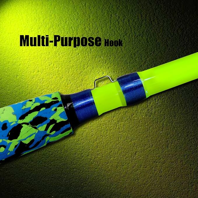 Fiblink Catfish Fishing Rods, 1 Piece/2 Piece Catfishing Pole, Medium Heavy Catfish Cat Casting Rod (7'6"/8'6’/9'6”)