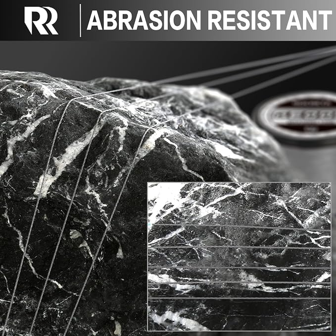 Geode Braided Fishing Line, Super Strong Power Braid Lines for Saltwater and Freshwater Fish 8-50lb, 150yds/300yds/500yds/1000yds