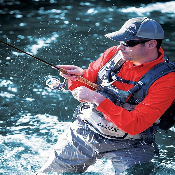 Fall River Fishing Chest Pack, Fits Up to 2 Tackle/Fly Boxes, 152 Cu in / 2.5 L