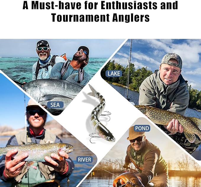 TRUSCEND Shallow or Deep Diving Crankbait with BKK Hooks, Wobble Fishing Lures for Bass Trout Crappie Walleye, Sinking Lipless Vibe Crank Bait for Bass Pike, Amazing Swimbait for Family Fishing