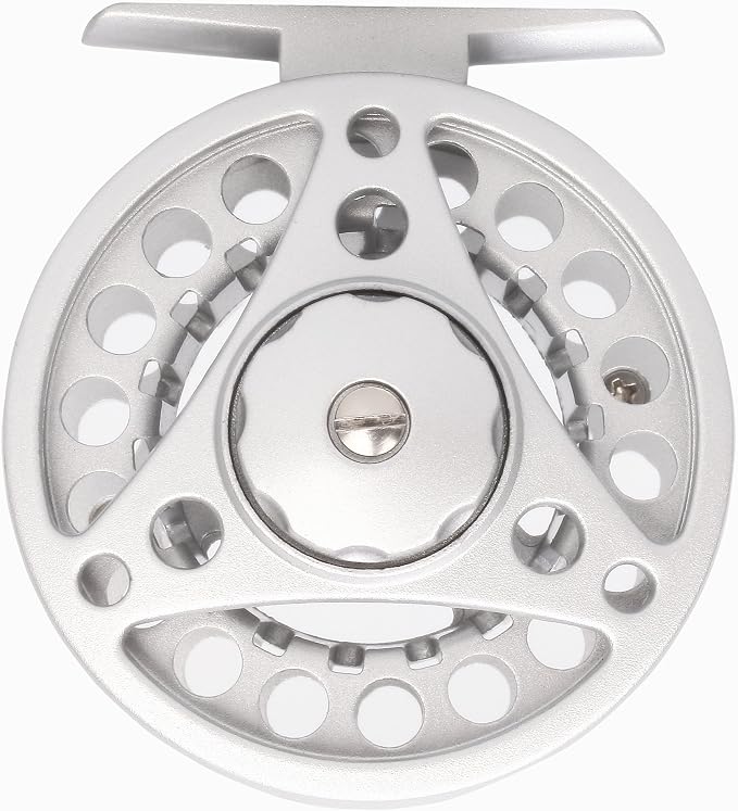 Unbranded Aluminum Fly Fishing Reel Large Arbor 3/4 5/6 7/8 Left and Right Handed Changeable Disc Drag 75mm 85mm 95mm Lake Trout Fishing