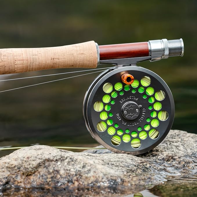 Redington Classic Trout Fly Reel – Lightweight Click-and-Pawl Trout Reel, Large Arbor, CNC Machined Aluminum