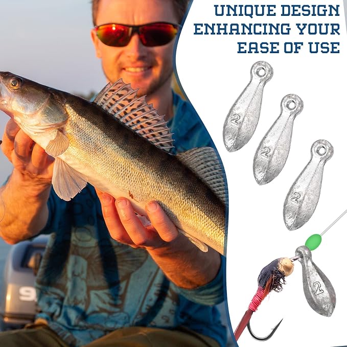 36 Pcs Bank Sinkers Fishing Weights Sinkers Weights for Surf Ocean Saltwater Freshwater Surf Bass Catfishing Fishing Casting Gear Tackle