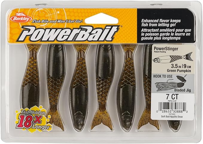 Berkley PowerBait PowerStinger Fishing Soft Bait