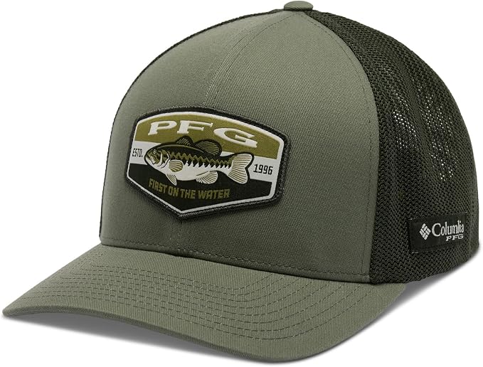 Columbia Unisex Adult PFG Patch Mesh Ball Cap