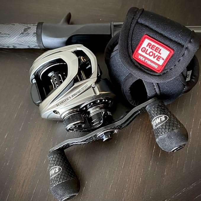 Rod Glove Authentic Casting Reel Cover (3 Pack) for Bass Fishing, Walleye Fishing Used by The Pros Like Gerald Swindle