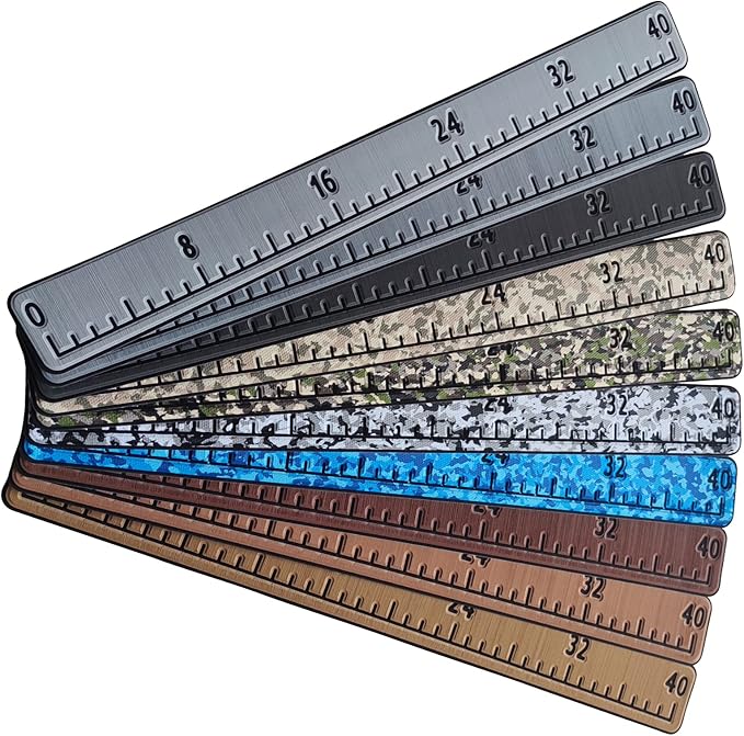 Fish Ruler for Boat 40"/48" with Backing Adhesive Fish Measuring Sticker Foam Fish Measuring Board for Fishing Boat, Cooler, Kayak, Yacht Fish Ruler Boat Accessories