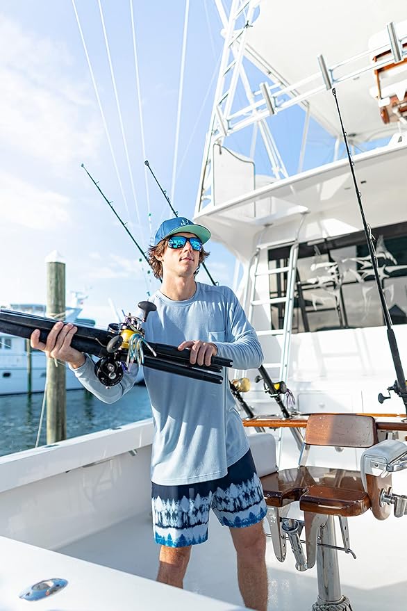 HUK Sunglasses, Polarized Lens Eyewear with Performance Frames, Fishing, Sports & Outdoors Sunglasses