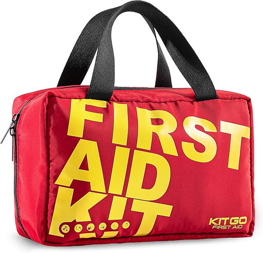 First Aid Kit-450 Piece Medical Kit with Essential Emergency Medical Supplies, Emergency First Aid Kit for Home, Car, Camping, Travel, Hiking, Truck, Sports & Outdoor