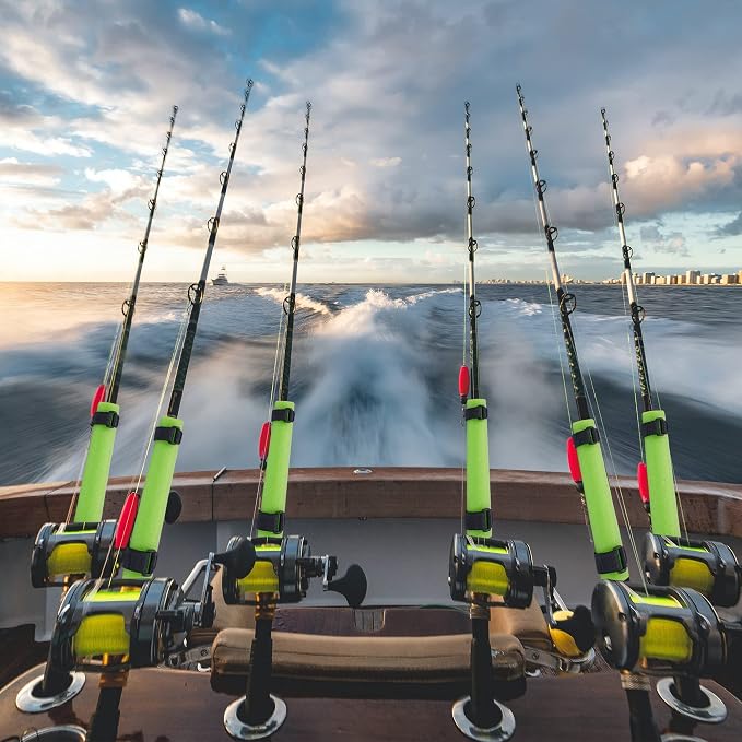 Fishing Rod Float, Floating Rod Butt Cushion, Fishing Float Tube Accessories, Kayak Fishing Rod Floater for Prevent the Narrow Rod Goes Overboard(Include Fastening Straps)
