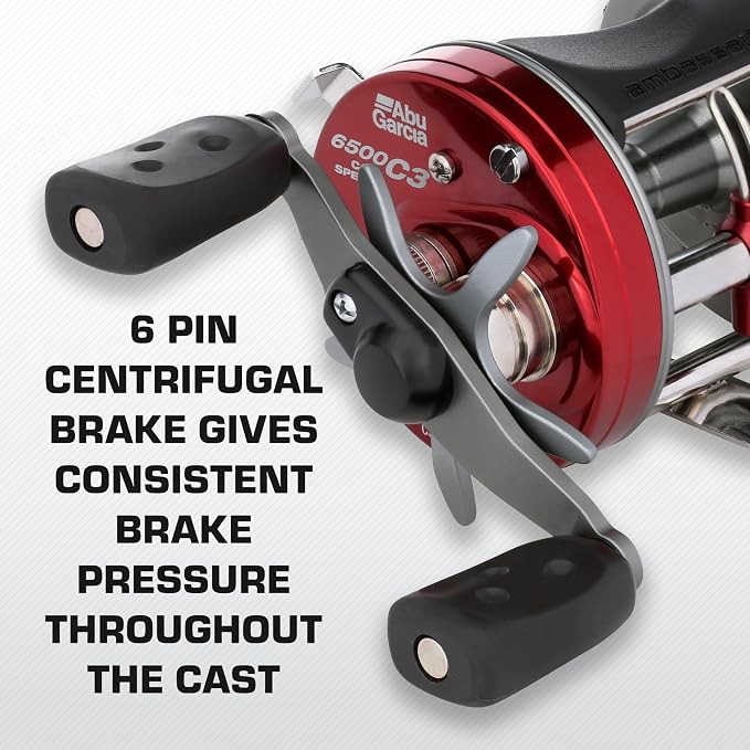 Abu Garcia C3 Species Special Baitcast Round Fishing Reel