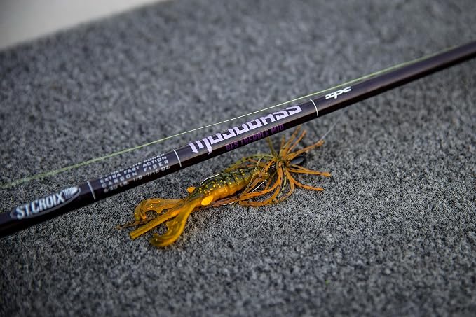 St. Croix Rods Mojo Bass Casting Rod, Premium Quality Casting Rod, Made in The USA