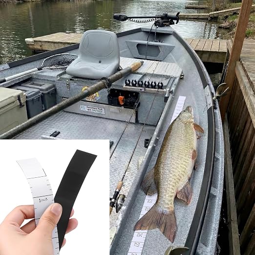 Sabary 2 Pcs Fish Ruler for Boat 36 Inch Magnetic Waterproof Measuring Ruler Flexible Measurement Tape Tool Fish Scales for Boats, Kayaks, Fishing Accessories