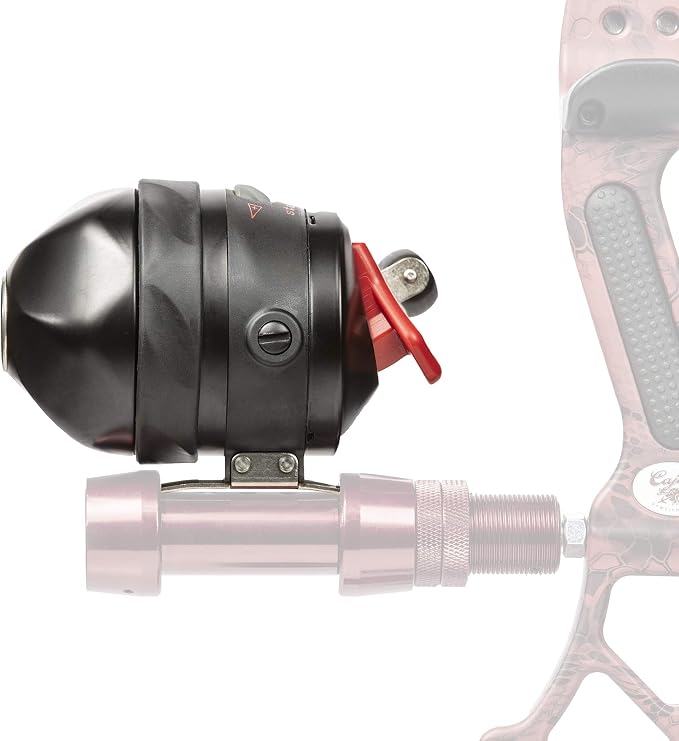 Cajun Bowfishing Spin Doctor Bowfishing Reel - Designed for Better Line Feeding, Faster Reeling, and Extreme Durability
