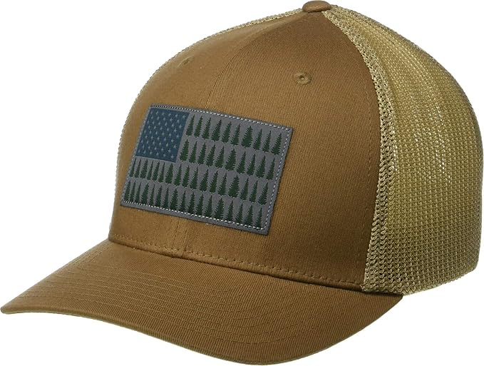 Columbia Unisex Adult PFG Logo Mesh Ball Cap