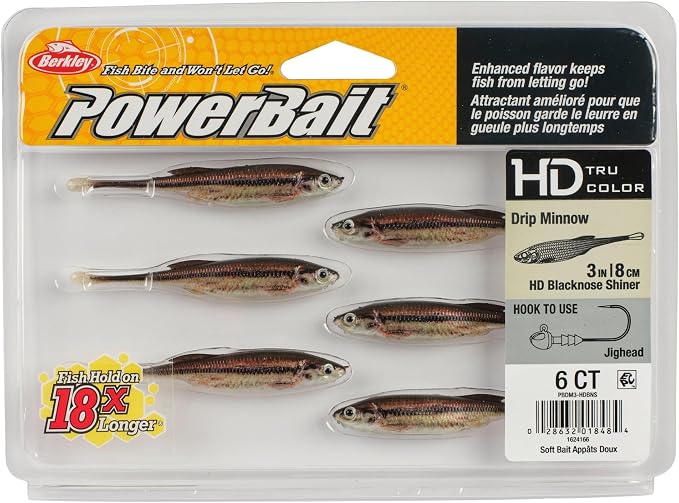 Berkley PowerBait Drip Minnow Fishing Soft Bait