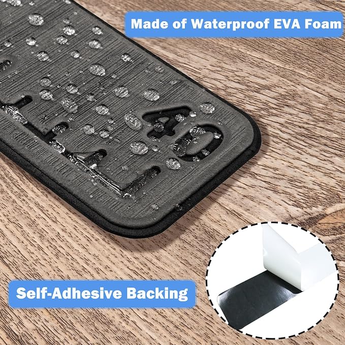 EVA Foam Fish Ruler for Boat 40in Fish Measuring Ruler with Self-Adhesive Backing for Fishing Kayaks Accessories, Fish Ruler Measurement Sticker Tool for Fish Boat 40"