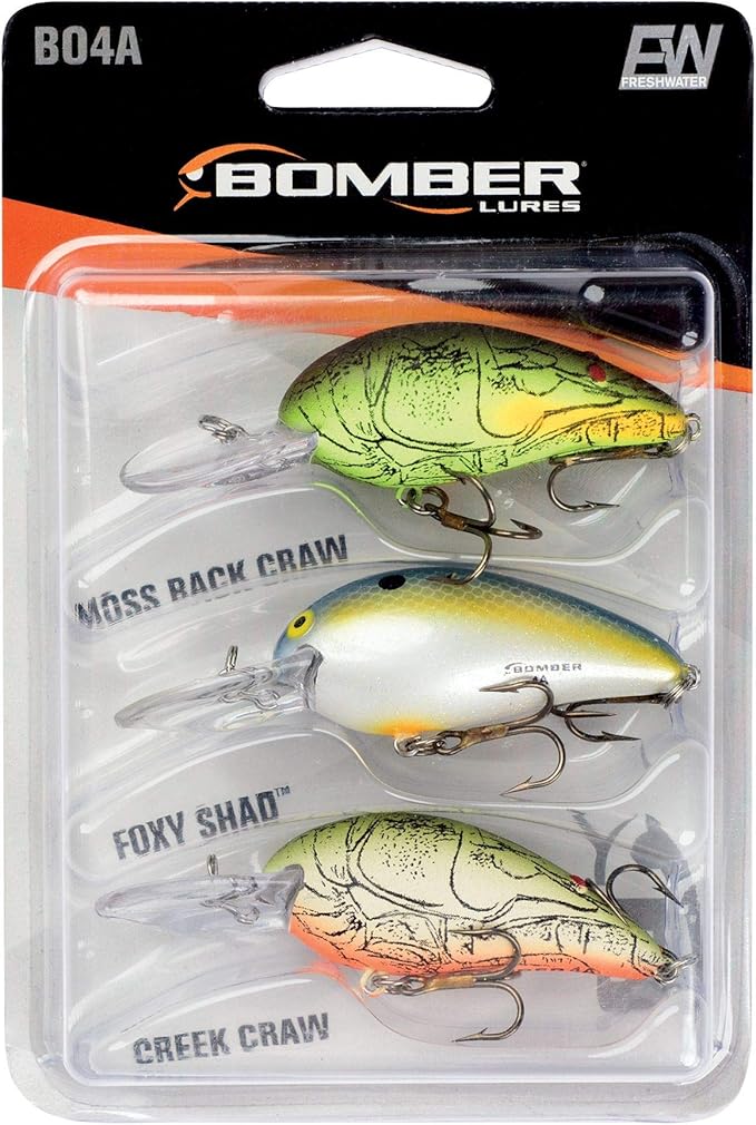 Bomber Triple Threat, 3 Pack, Multi , 5/16 oz
