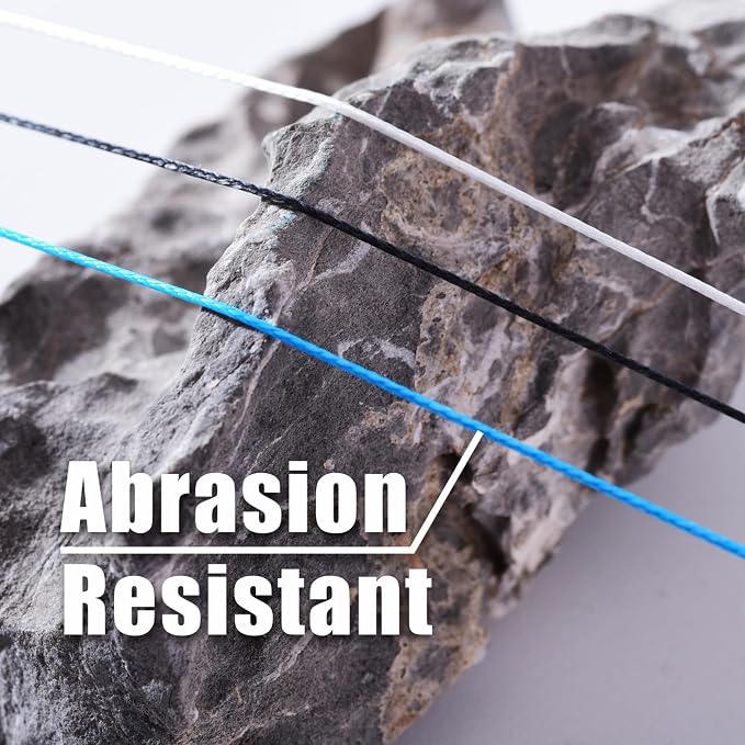 DASEE 8 Strands Braided Line, Fishing Line, Zero Stretch, 10-100LB, 300/500Yds, Abrasion Resistance, Braided Fishing Line, PE Line
