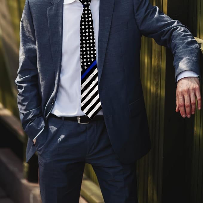 Men's Ties Slim Necktie Skinny Ties For Men Adjustable Neck Ties for Men
